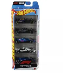 Hot Wheels: Spielzeugautos: F1 – 5-teiliges Set
