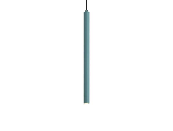 Suspension moderne bleue avec plaque de plafond intégrée - Chuba