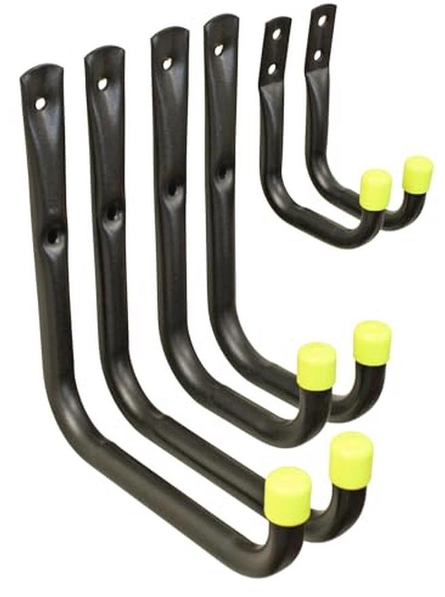 Multifunctionele Garage Opslag Haken - 6 stuks in diverse maten