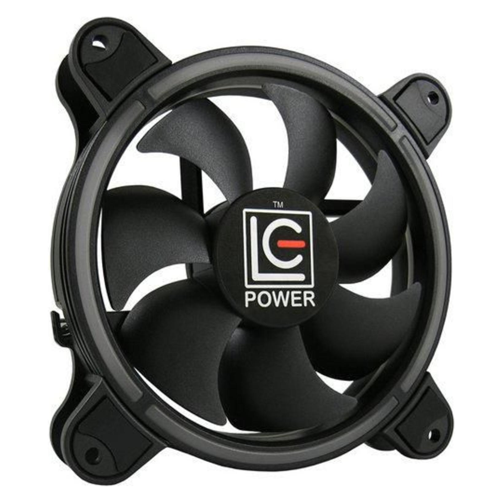 LC-Power Gehäuselüfter LC-CF-PRO-COMBO (120 mm, 1x) (LC-CF-RGB-COMBO)