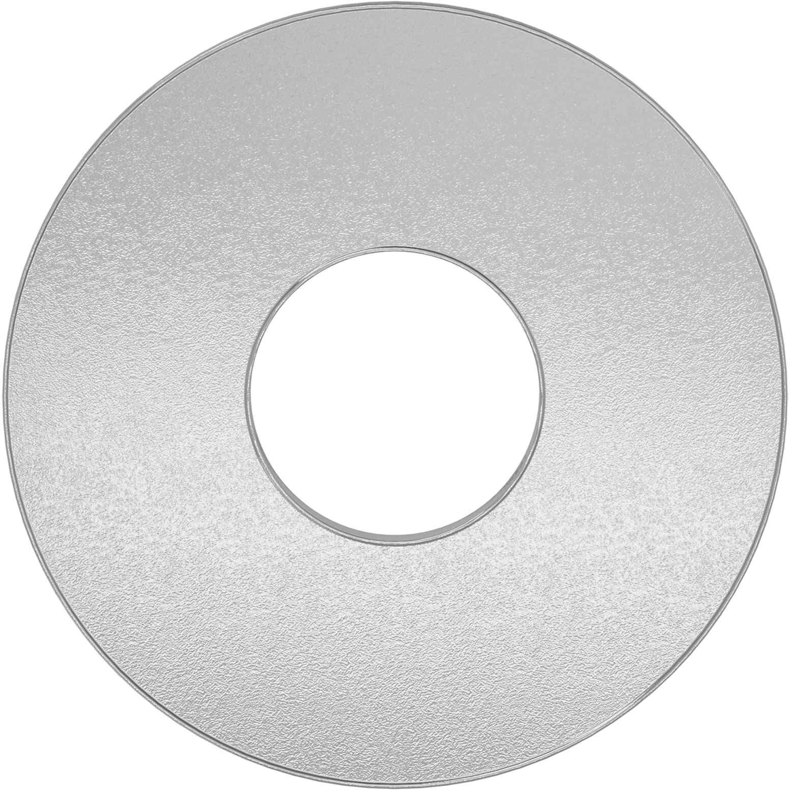 vidaXL Rondelles 2 pc Argenté 12 x 12 x 1,2 cm Fer