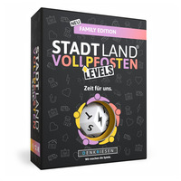 Stadt Land Vollpfosten Levels Family Edition Zeit für uns, Brettspiel