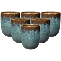 BECHER OHNE HENKEL Lave Glacé 400 ml 6er Set
