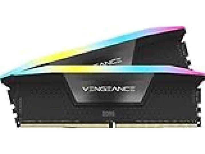CORSAIR Vengeance RGB DDR5 64Go (2 x 32Go) Jusqu'à 6400MHz Intel RAM
