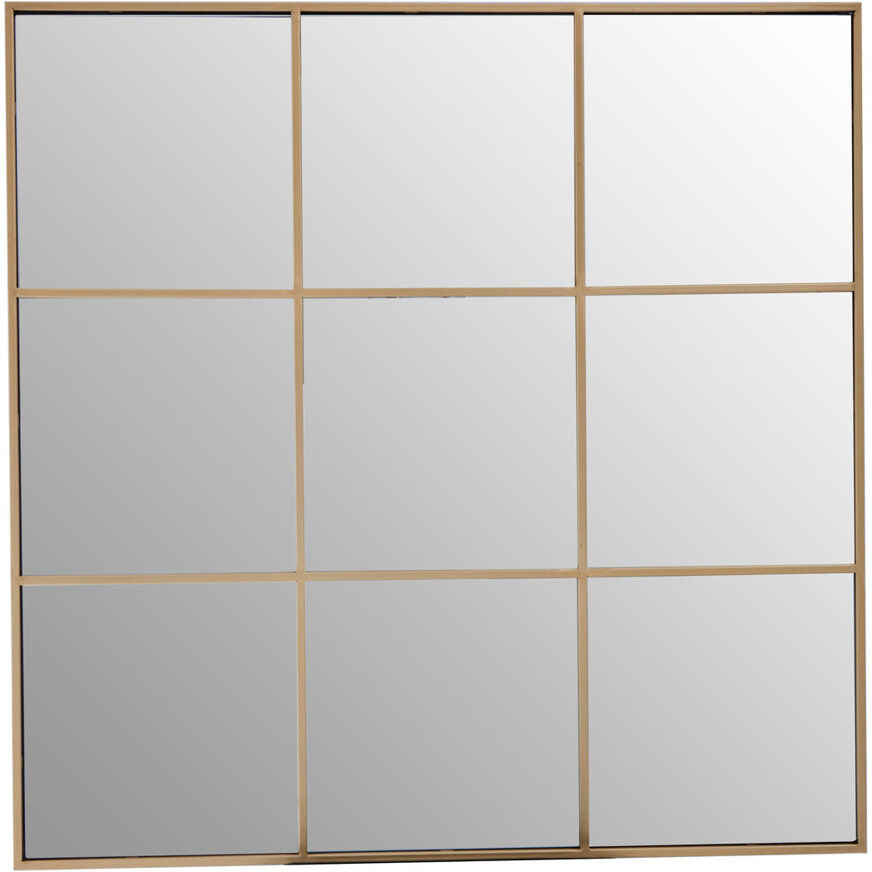 Fairmont Park Bowdoin Flat Mirror Gold 95cm H X 95cm W X 3cm D