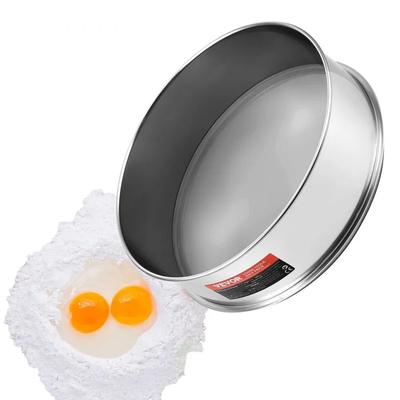 Mesh Flour Sifter Stainless Steel Fine Mesh Strainer For Baking & Dry Ingredients Mesh Flour Sifter Stainless Steel Fine Mesh Strainer For Baking & Dry Ingredients