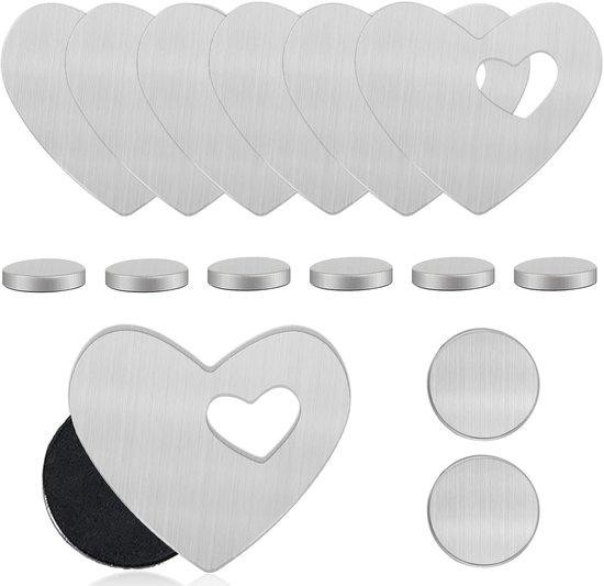 8 stuks magnetische tafelkleedgewichten voor buiten - roestvrij staal, extra zwaar