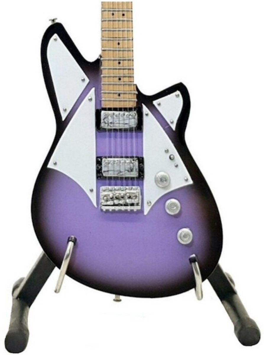 Miniatuur replica Reverend gitaar van Billy Corgan van The Smashing Pumpkins