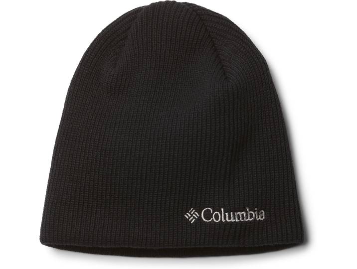 Strickmütze COLUMBIA Whirlibird Watch Cap Beanie , Gr. - (53,5/59), schwarz (schwarz, schwarz), Strick, Kunstfaser, unifarben, Mützen Strickmütze, mit angenehmer Struktur, für Wandern, Wintersport und Urban Life