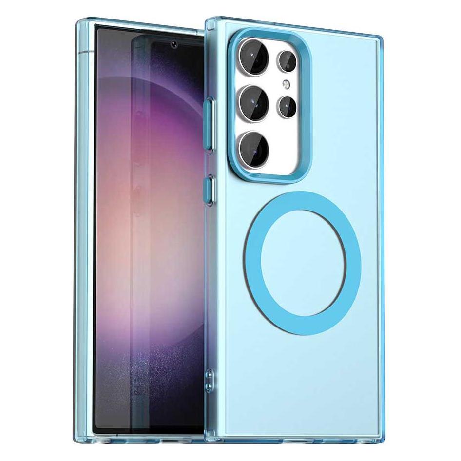 Techsuit - CandyCase MagSafe - Samsung Galaxy S23 Ultra - Blue (Samsung Galaxy S23 Ultra) (59457022)