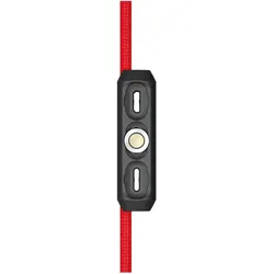 RealPower Magnetic cable 100 Watt,1m,rot mit Adaptern (1 m, 100 W), USB Kabel