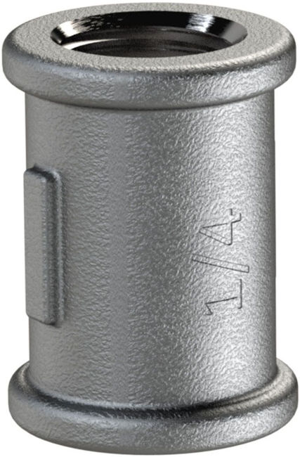 Riegler Manchon 270, Rp 1/2 i., Rp 1/2 i., fonte malléable noire (TFM 270-12-S)