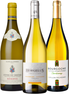 Vinatis Wein Geschenkset - Weisswein Kleine Preise - 3 Fl. - 2.25L
