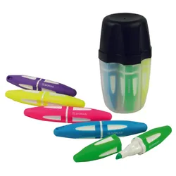 DONAU Mini Textmarker Mehrfarbig