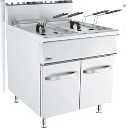 CombiSteel Base 900 Friteuse Gas 2X19L