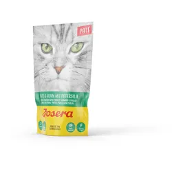 Josera Paté 85g Katzennassfutter 16 x 85 Gramm Ente & Huhn mit Petersilie