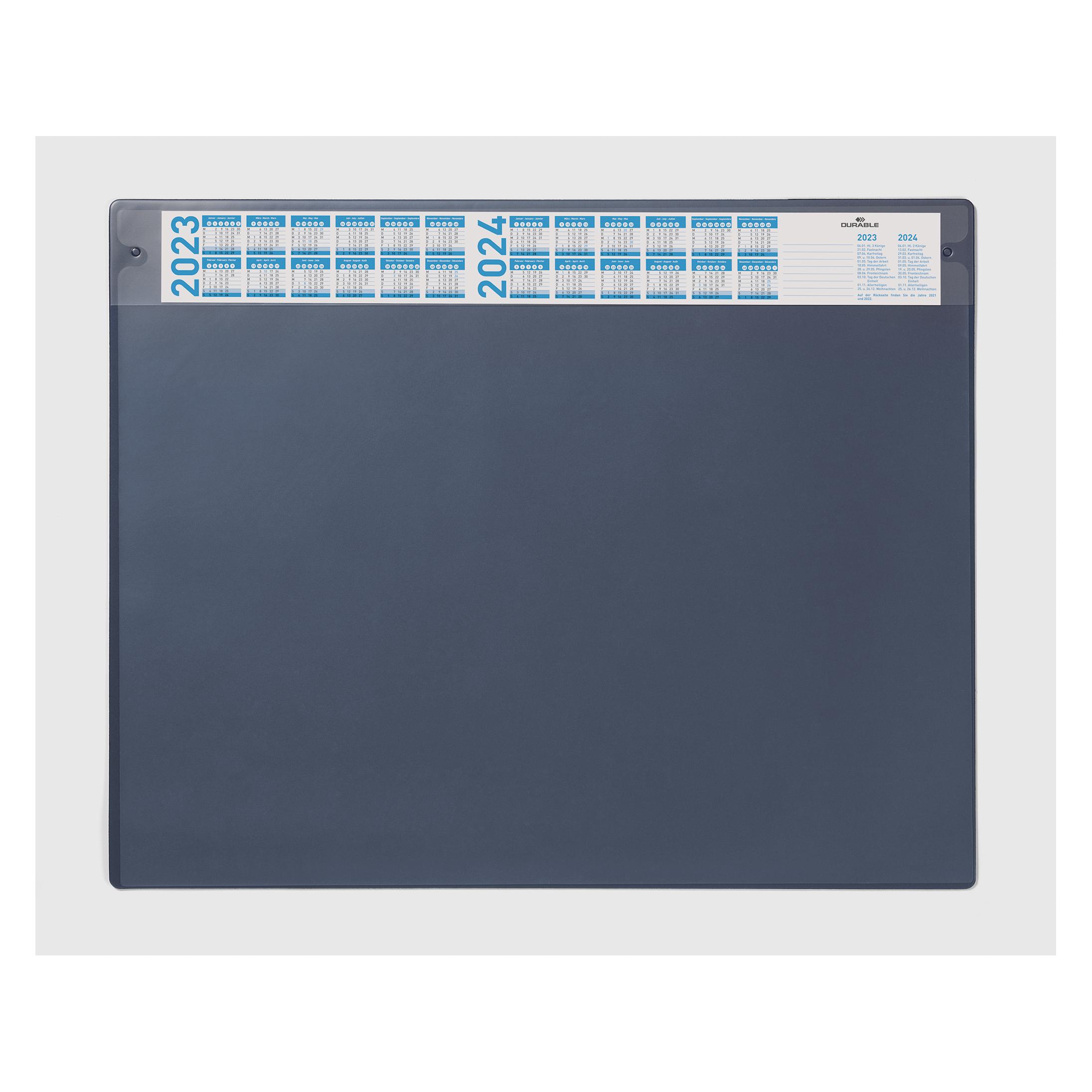 Durable Schreibunterlage Masse: 65 x 52 cm (B x H) Werkstoff: PVC (65 x 52 cm) (720507)