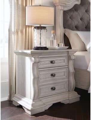 Signature Design by Ashley Valleymont White Nightstand