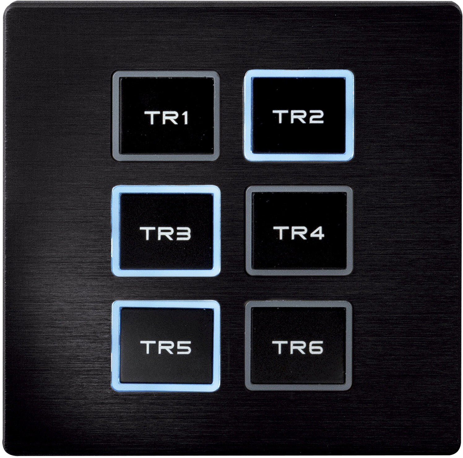 Showtec Wandbedienfeld Für Tr-512 Install/pocket, Schwarze Frontblende