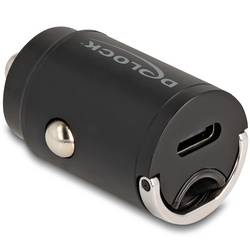 Delock 64278 USB Ladegerät 30 W 1x USB-C® USB PD Schwarz KFZ USB Power Delivery (USB-PD)