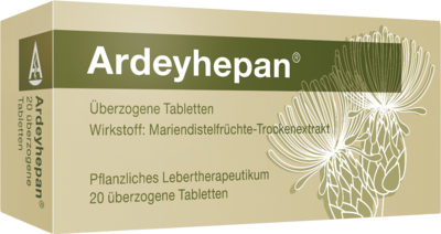 Ardeypharm GmbH ARDEYHEPAN überzogene Tabletten 20 St 00759564