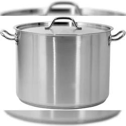 TRIZERATOP GARNEK ŚREDNI Z POKRYWKĄ ZE STALI NIERDZEWNEJ 40X30CM 37,7L