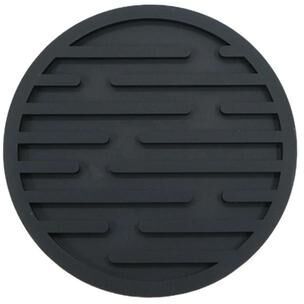 Uplift Essentials Silicone Heat Resistant Drink Coaster Pad black