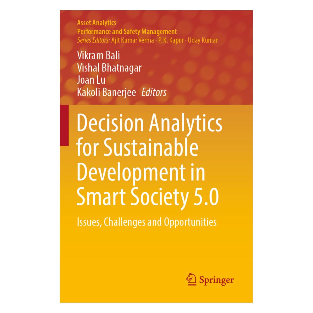 Springer Decision Analytics for Sustainable Development in Smart Society 5.0 (Englisch, Softcover, Joan Lu, Kakoli Banerjee, Vikram Bali, Vishal Bhatnagar) (56953615)