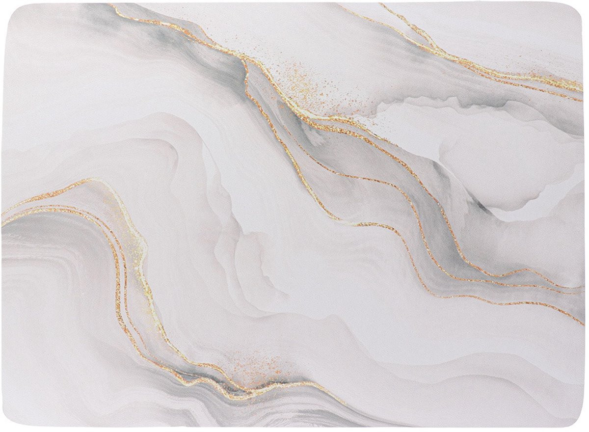 Tendance Badmat Marble Bliss - Antislip - 45 x 60 cm - Badkamer en Douchemat