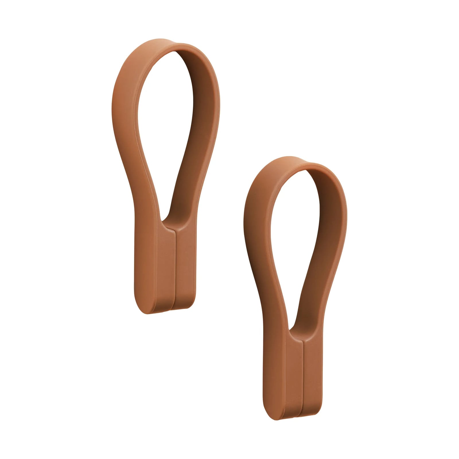 Zone Denmark Loop handdoeklus met magneet, 2-pack, Terracotta