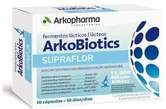 Arkopharma Arkobiotics Supraflor Fermentos Lácteos 10 cápsulas