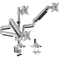 LOGILINK BP0052 - Monitor Halter, 3 Displays, 13" - 32", 762 mm, flexibel, Tischmo