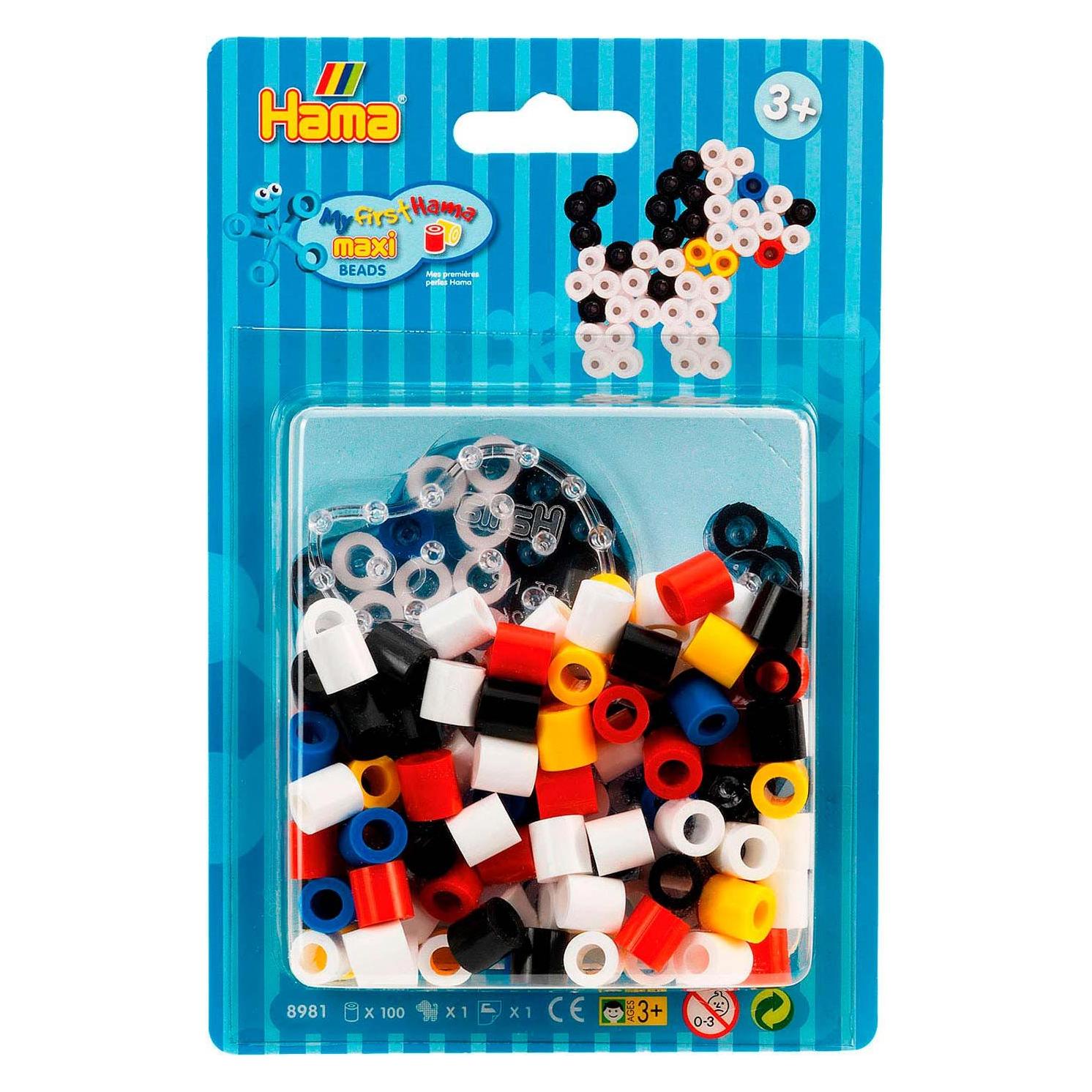 Hama Perlen Strijkkralenset Maxi - Hond, 100st. (8981)