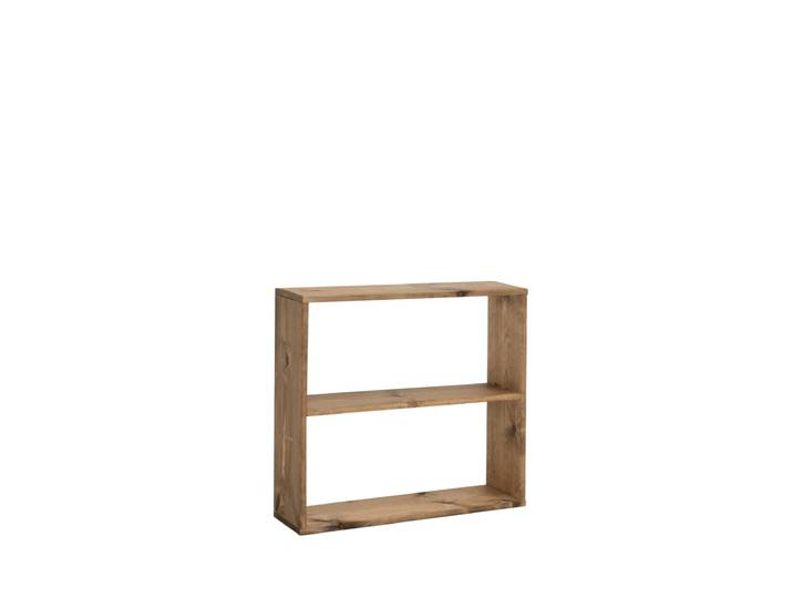 Étagère en bois de pin avec 1 étagère vieilli 80,2x73,1cm