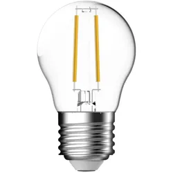 Nordlux E27 LED-Leuchtmittel klar Filament Tropfen 250lm 2,5W wie 20W warmweiß