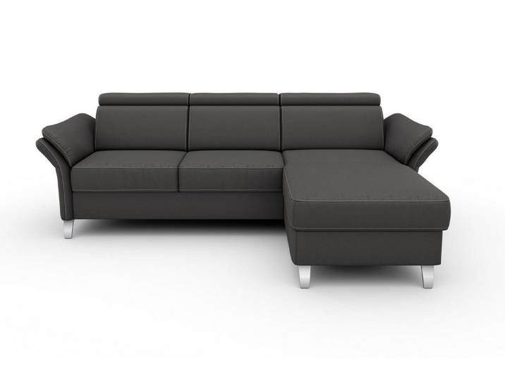 sit&more Ecksofa Vincenzo L-Form, inklusive Kopfteilverstellung, optional Schlaffunktion & Bettkasten