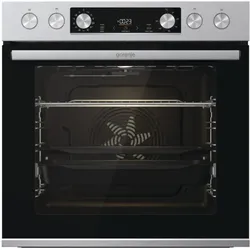 Gorenje BCS6737E06X + ECD634BX, Backofen + Herd Einbau, Schwarz, Silber