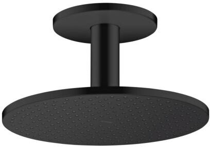 Hansgrohe Axor Kopfbrause 35301670 mit Deckenanschluss, mattschwarz