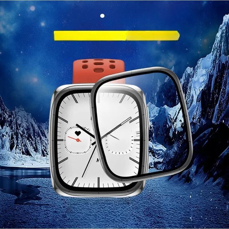 INF 3D Composite Weiche Schutzfolie (2 Stück) kompatibel mit Huami Amazfit Active 2 Square