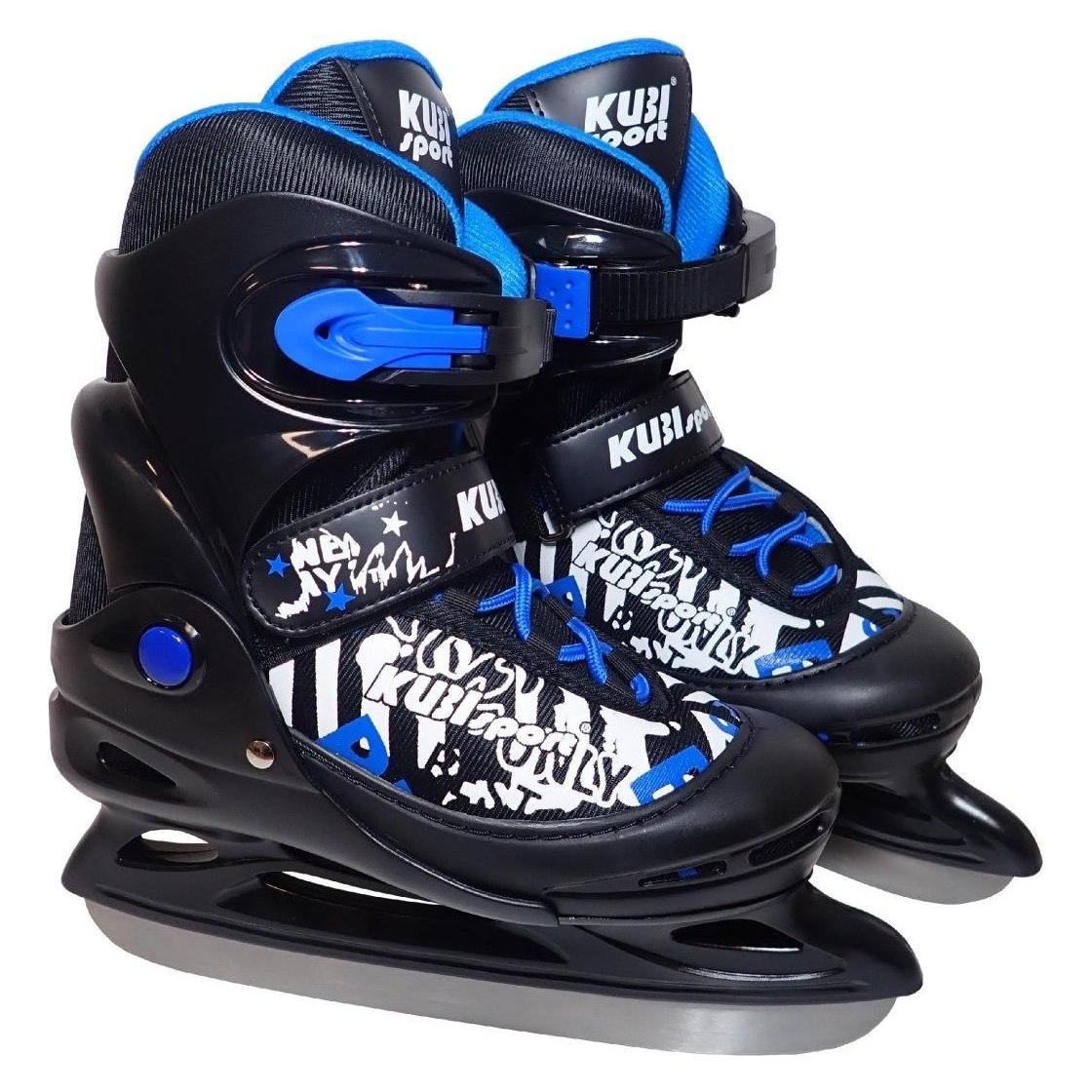 Kubi Sport Herren- und Jungen-Eishockeyschuhe, verstellbar, für den Freizeitgebrauch, KUBISPORT, Grösse 30-33 (30, 31, 32, 33) (78191349)