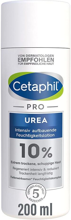 Cetaphil PRO Urea 10% Intensiv aufbauende Feuchtigkeitslotion 200ml