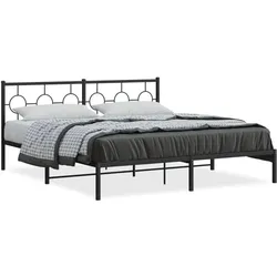 vidaXL, Bett, Louise With headboard (183 x 213 cm)