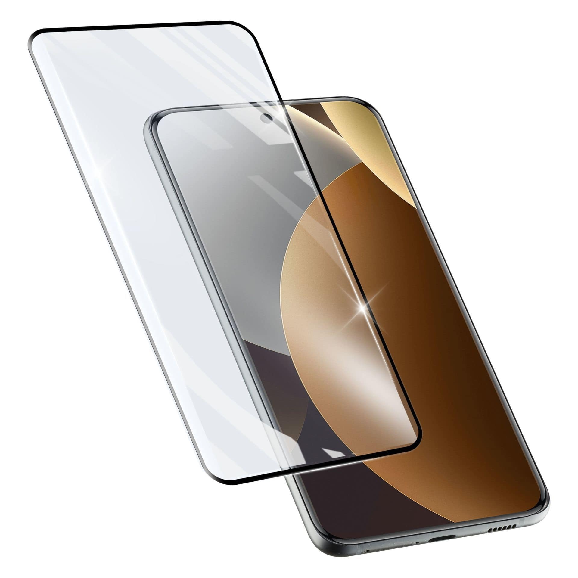 Cellular Line Klare Bildschirmschutzfolie gehärtetes Glas für Xiaomi Redmi Note 15 Pro+ Impact Glass Curved 61425