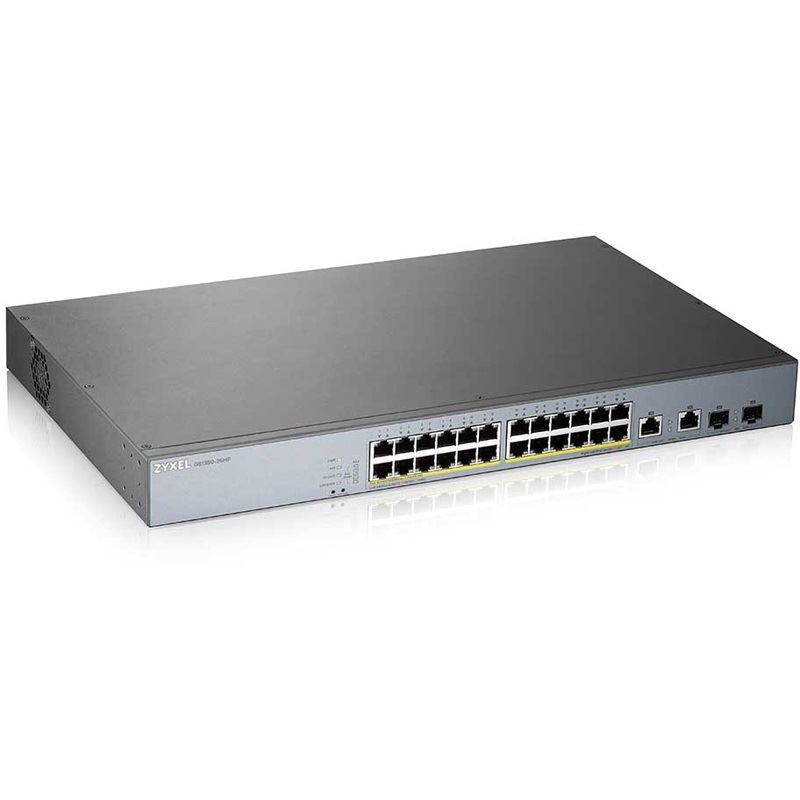 ZyXEL Switch 26x GS1350-26HP PoE long range 375W