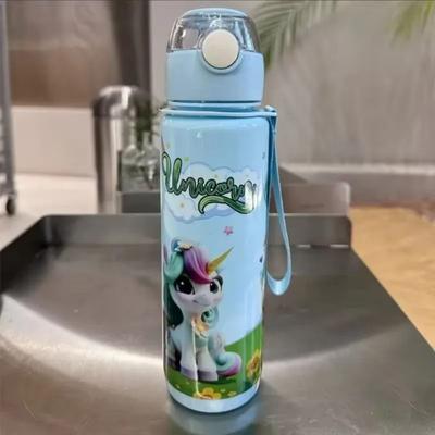 Uplifted Finds 700ml Durable Unicorn Student Travel Mug green