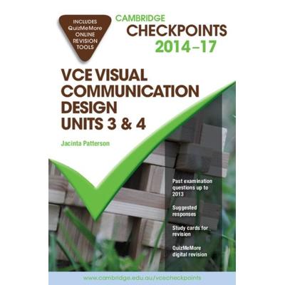 Cambridge Checkpoints Vce Visual Communication Design Units 3 and 4 2014-16, Taschenbuch von Jacinta Patterson, Cambridge University Press,
