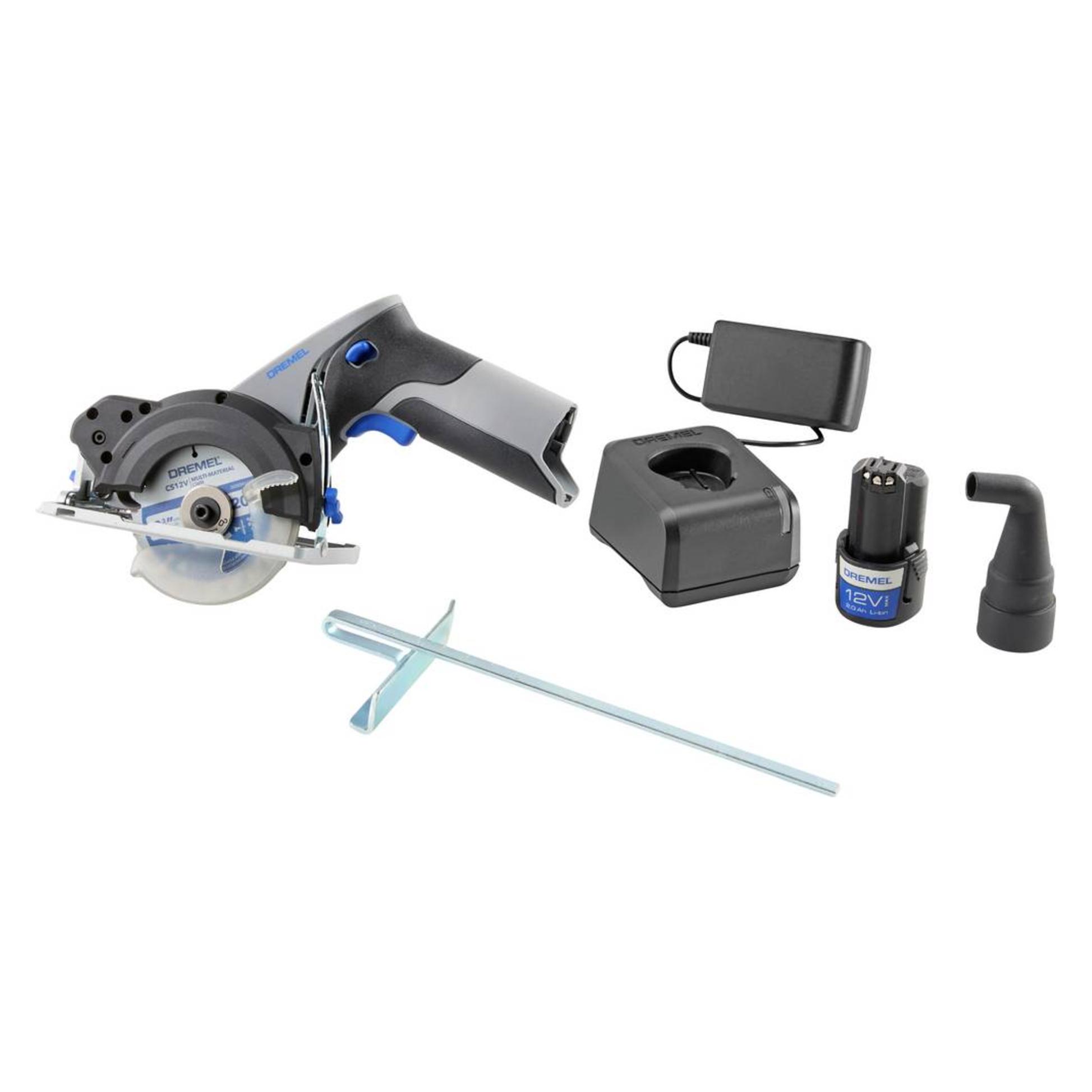 Dremel Akku-Kreissäge 12V mit Laser CS12V-S1 Akku-Handkreissäge (F013CS12JA)