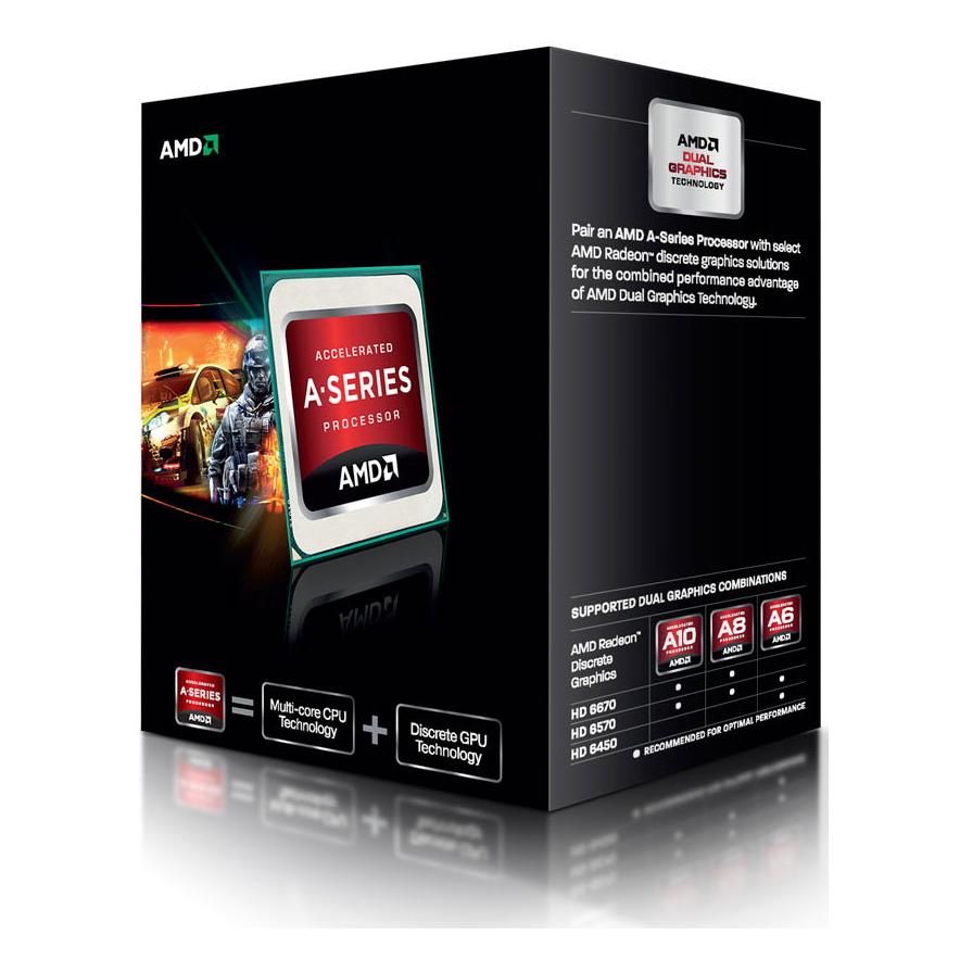 AMD A6-5400k Apu (FM2, 3.60 GHz, 2 -Core) (AD540KOKHJBOX)