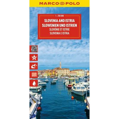 MARCO POLO Reisekarte Slowenien und Istrien 1:250.000, Sonstige von Marco Polo, MairDuMont, 978-3-575-02281-3
