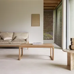 Couchtisch Arto aus massivem Eiche 100 x 56 cm
